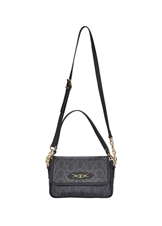 

Черная женская сумка через плечо 15X26x9 см US24191 U.S. Polo Assn., черный