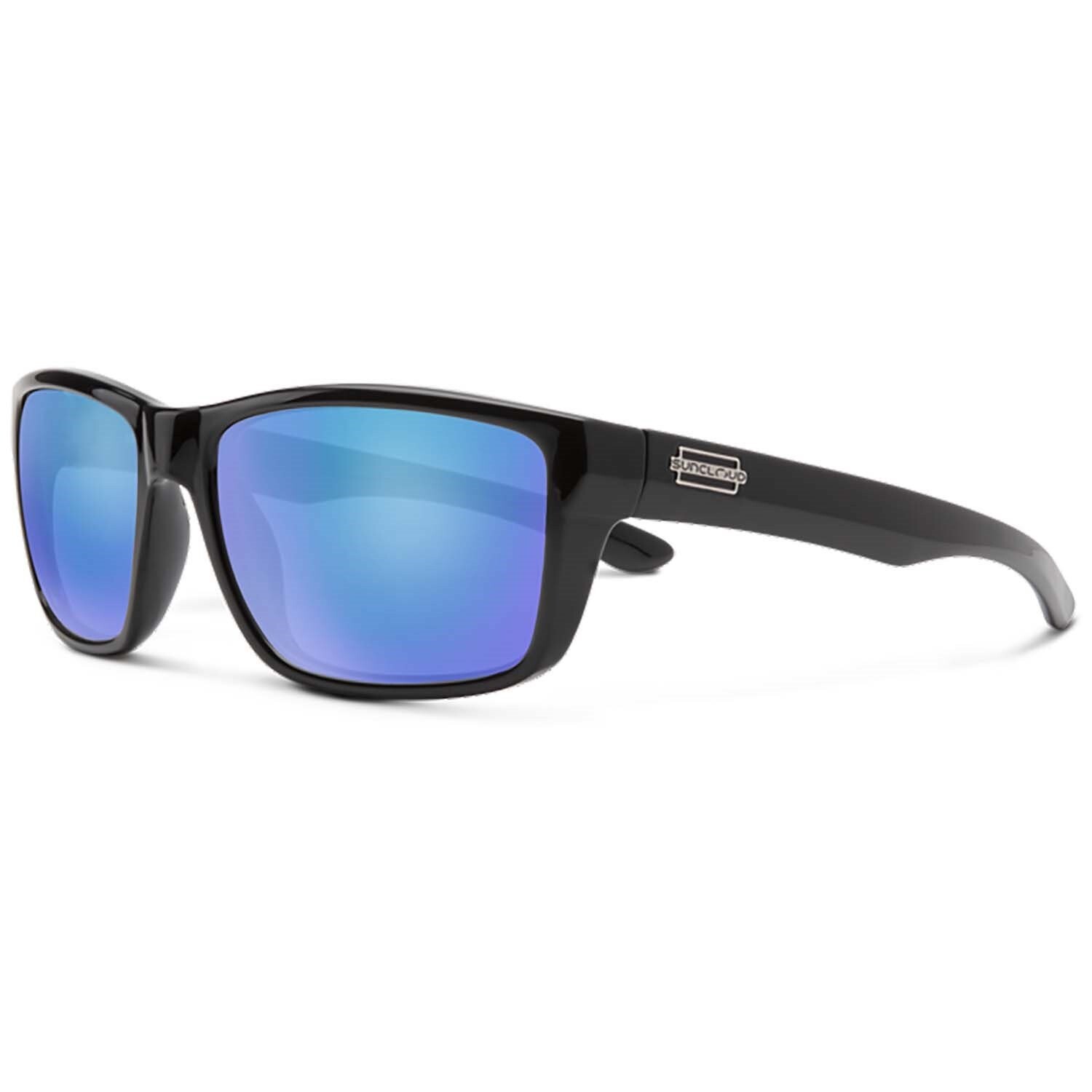 

Солнцезащитные очки Suncloud Mayor, цвет Black/Polar Blue Mirror