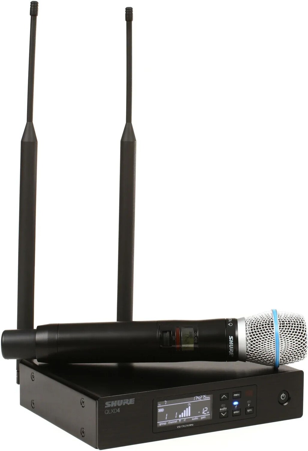

Цифровая беспроводная портативная микрофонная система Shure QLXD24/B87A — диапазон V50