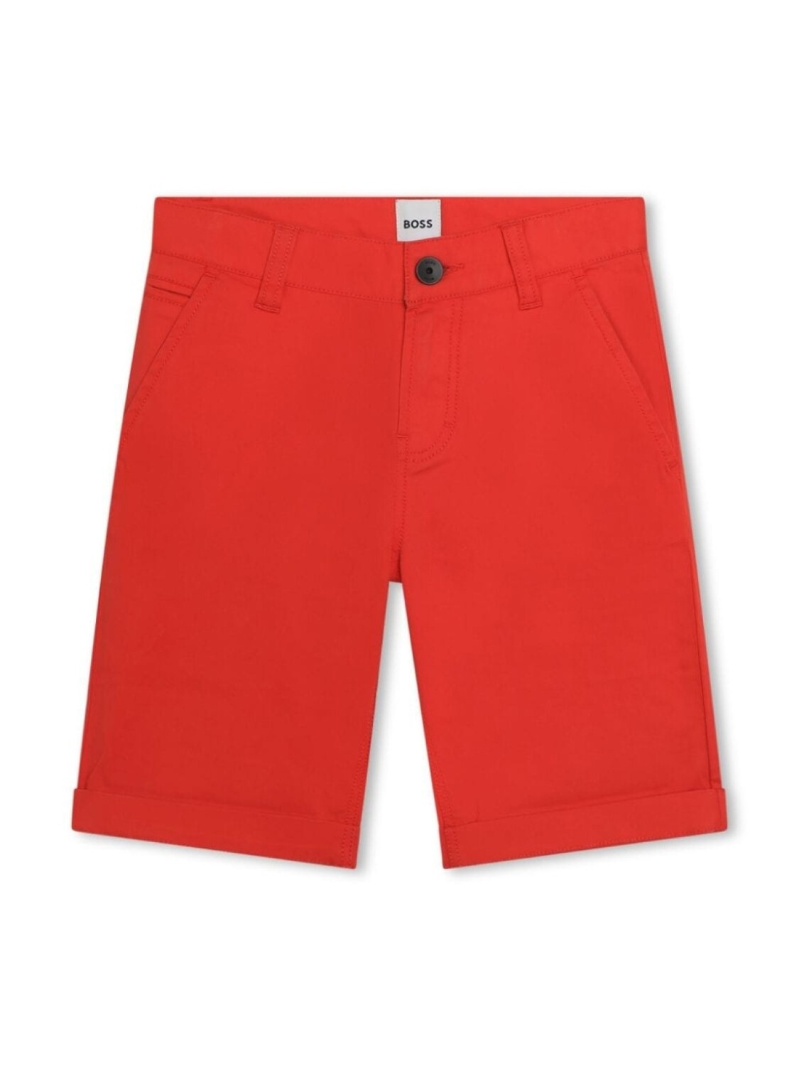 

BOSS Kidswear шорты на пуговицах, красный