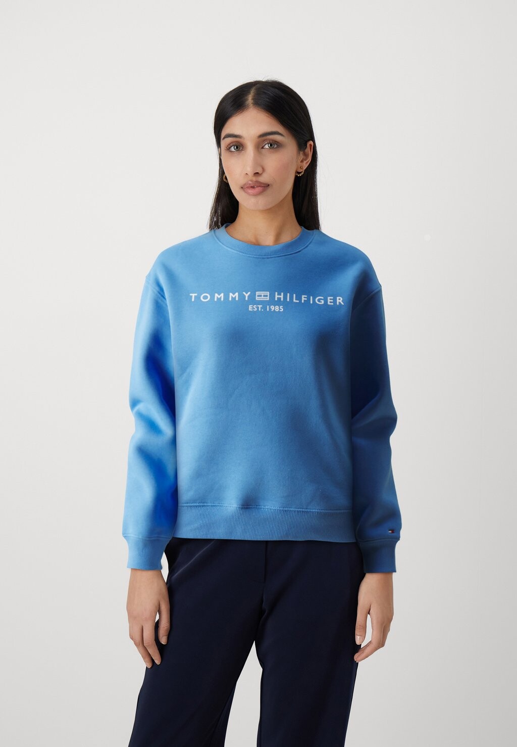 

Толстовка Logo Tommy Hilfiger, цвет blue spell