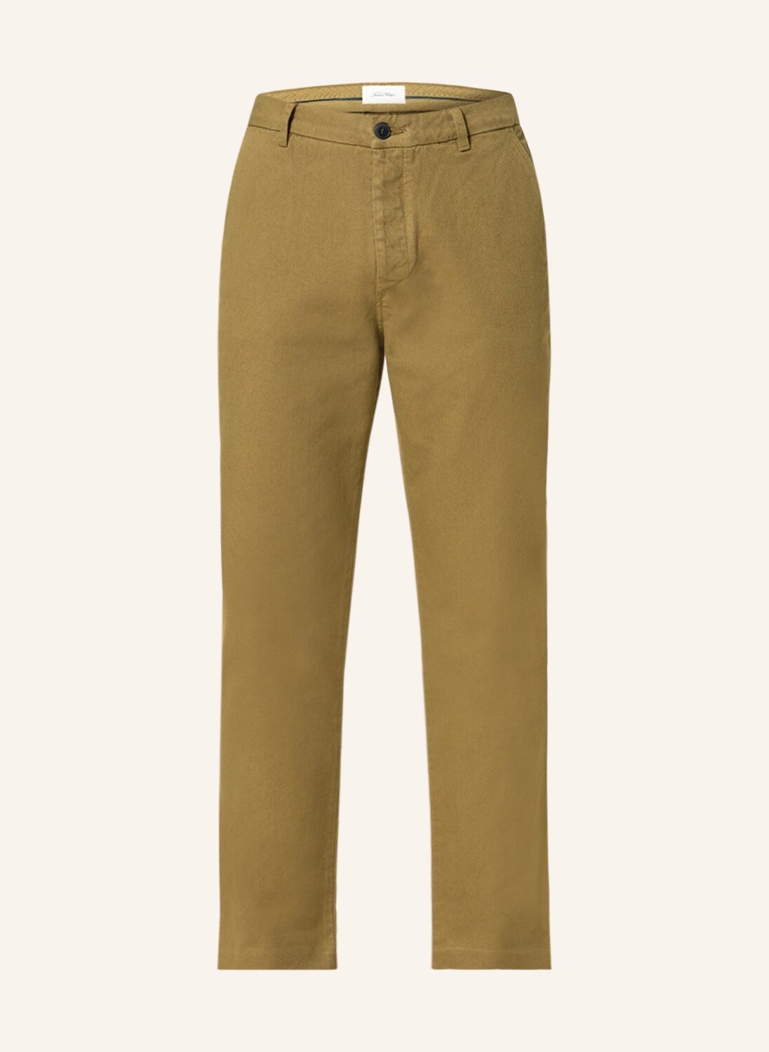 

Брюки чино American Vintage CAYMAN Slim Fit, оливковый