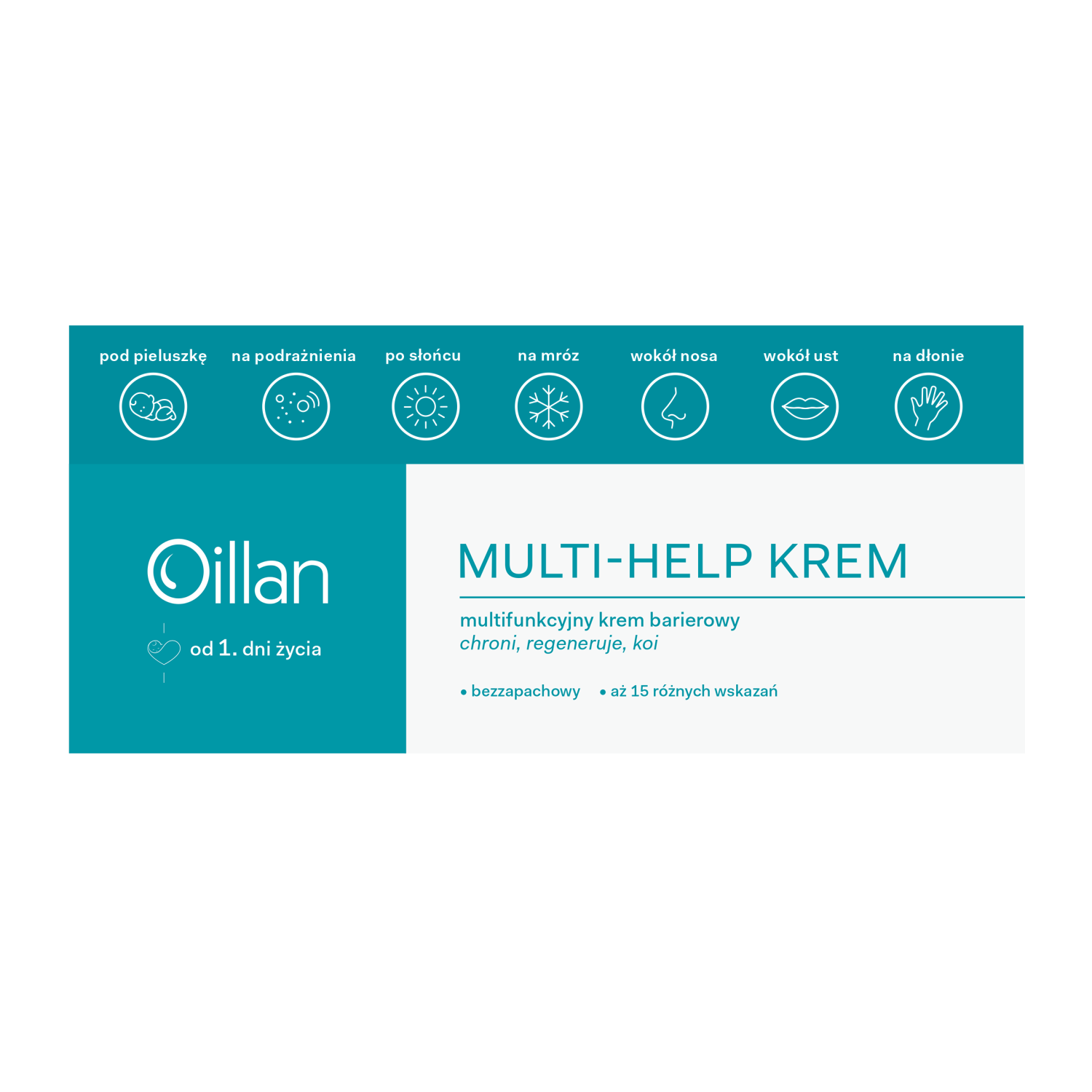 цена Многофункциональный барьерный крем для лица Oillan Multi-Help, 50 мл