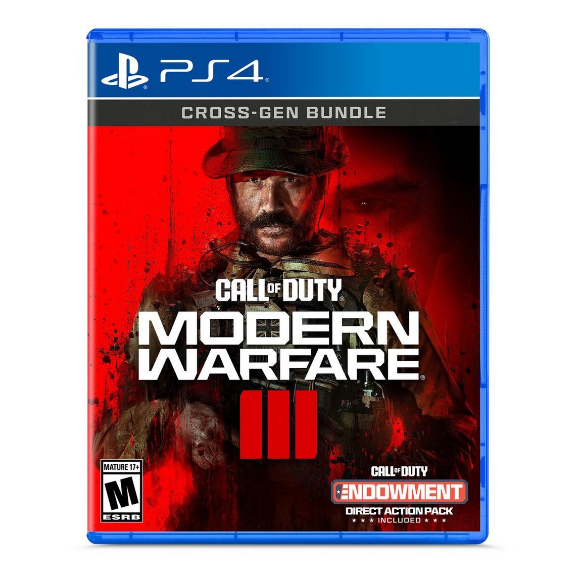 Видеоигра Call of Duty: Modern Warfare III Cross-Gen Bundle - PlayStation 4 подставка для телефона из дерева c рисунком принтом уф игры call of duty modern warfare 3 ps xbox pc switch 2483