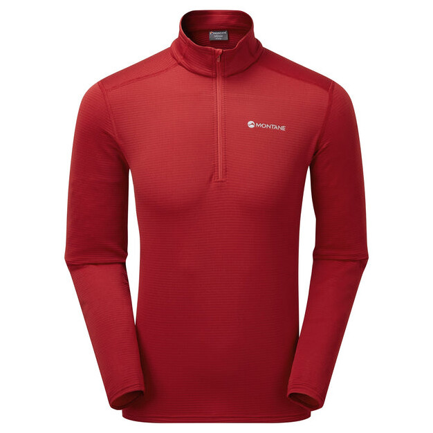 

Флисовый свитер Montane Protium Lite Pull On, цвет Acer Red