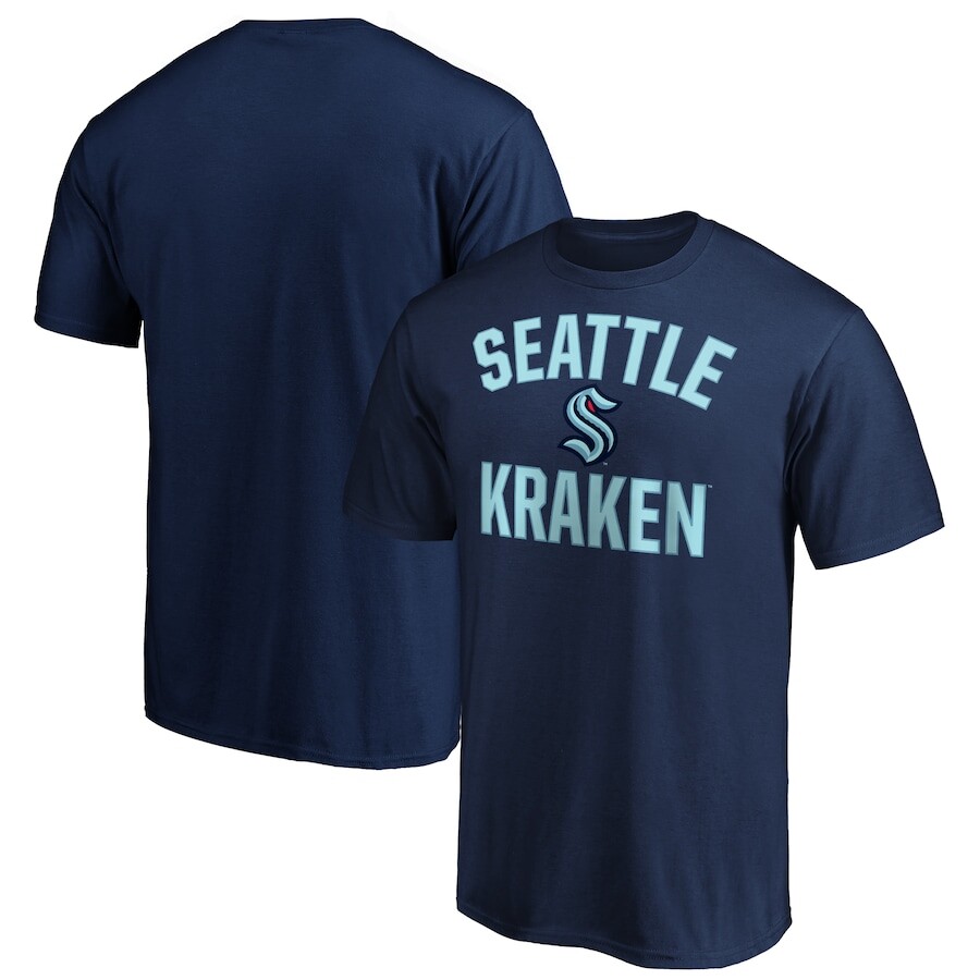 

Футболка с коротким рукавом Fanatics Branded Seattle Kraken, нави
