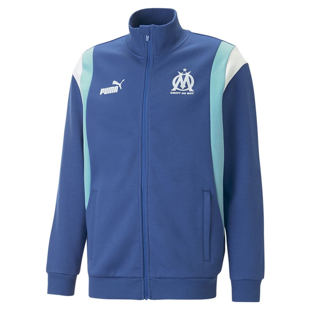 

Куртка Puma Olympique Marseille Ftblarchive 22/23 Tracksuit, синий