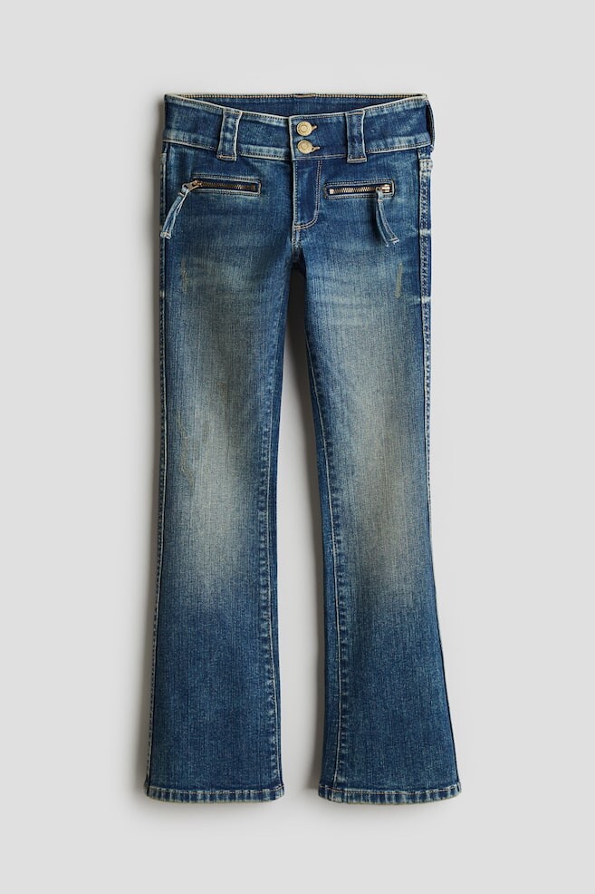 

Заниженные джинсы Bootcut H&M, синий