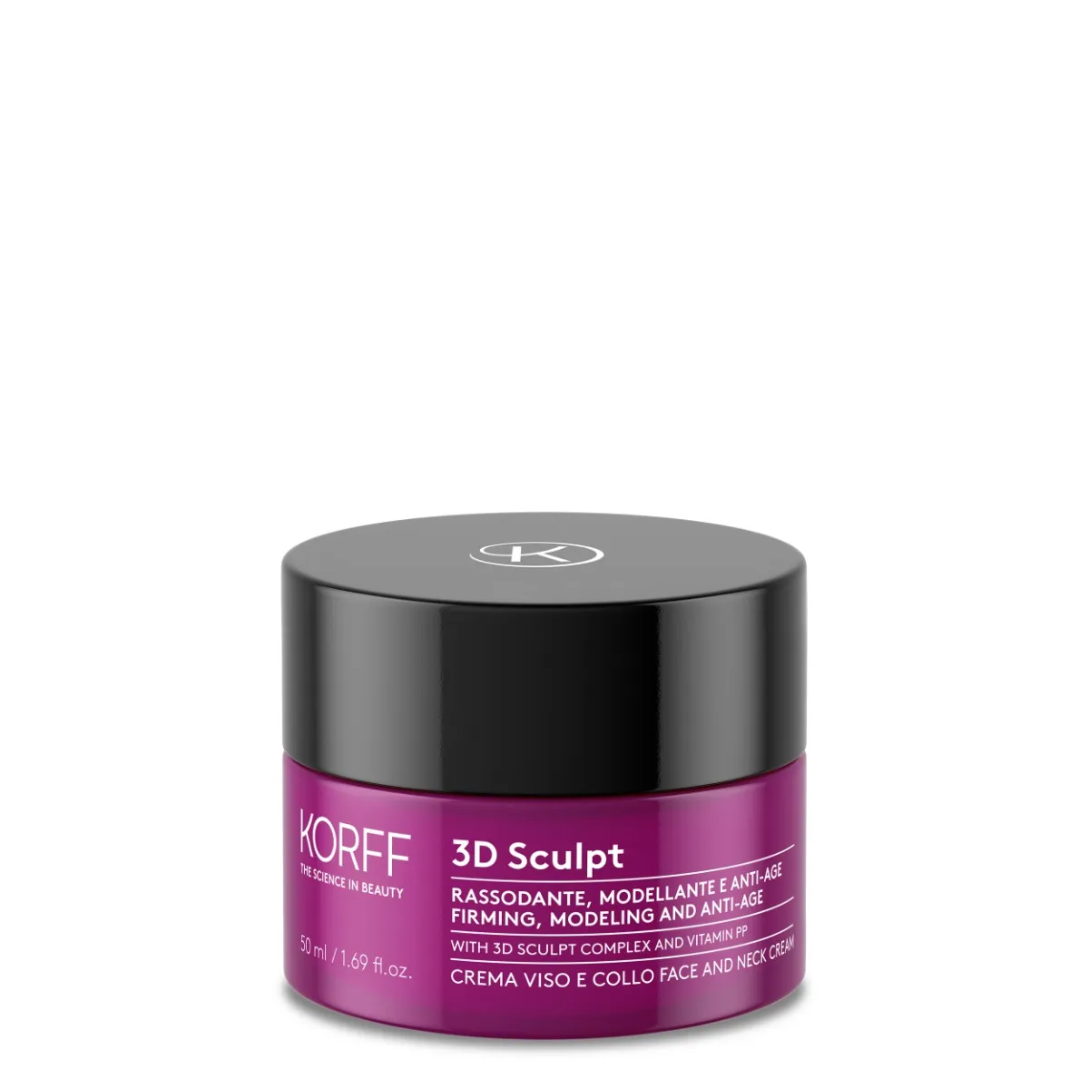

Korff 3D Sculpt Крем для лица и шеи 50 мл Укрепляющий и моделирующий