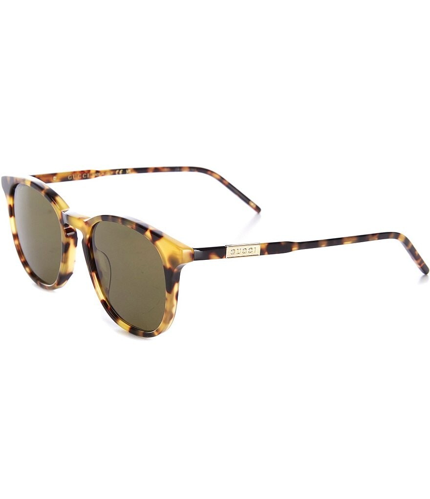 

Gucci Мужские круглые солнцезащитные очки Gg1157s 50 мм, коричневый