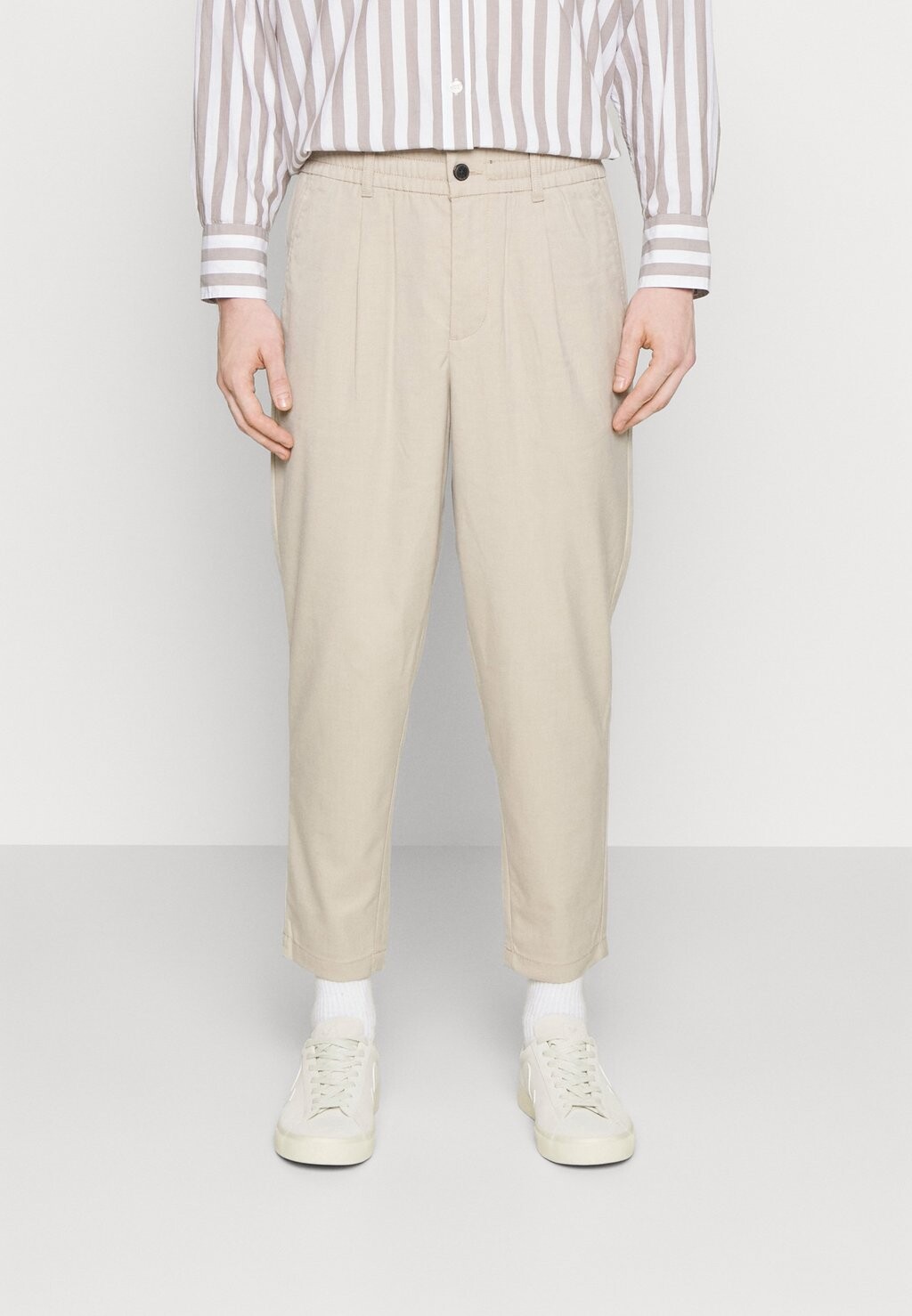

Чиносы JPSTKARL JJREESE TAPERED Jack & Jones, коричневый