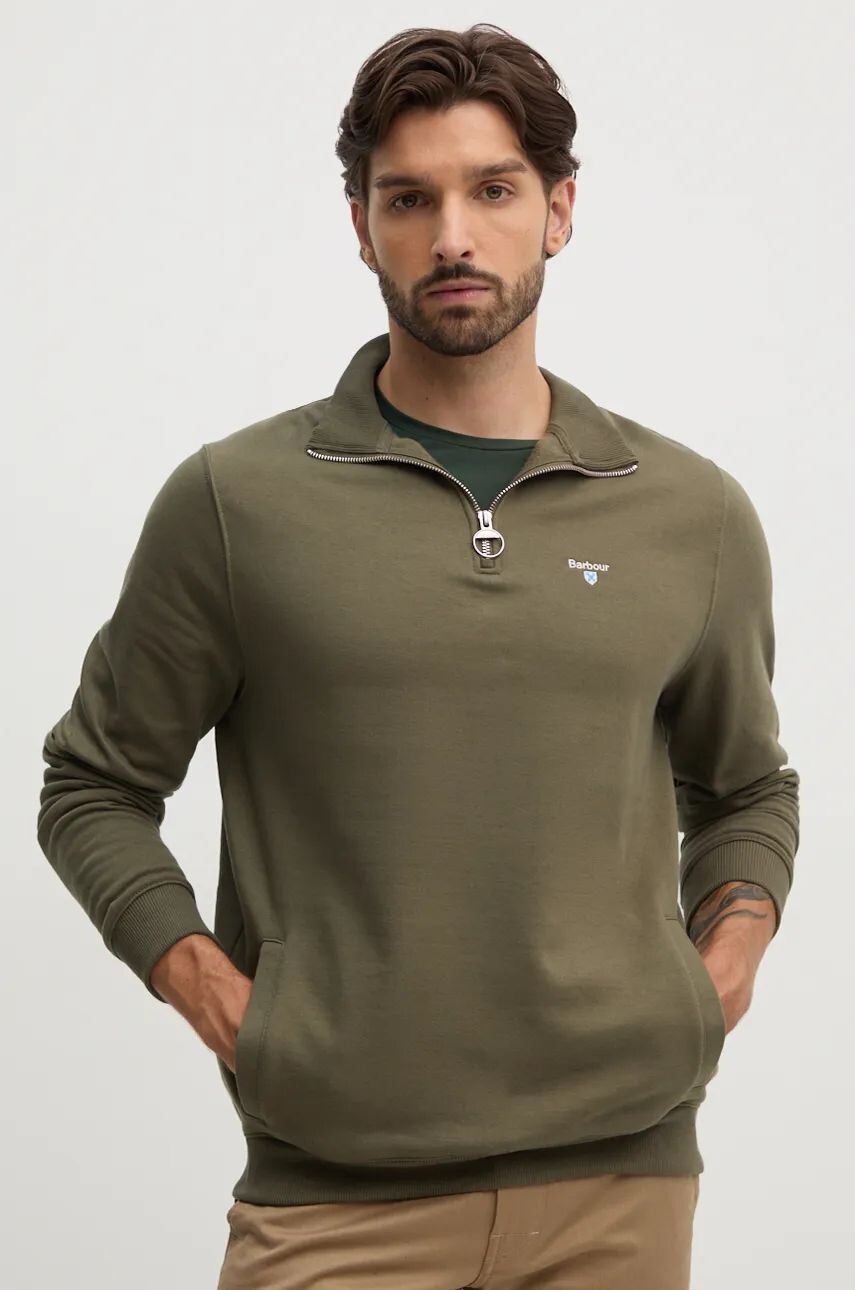 

Толстовка Barbour из хлопка, зеленый