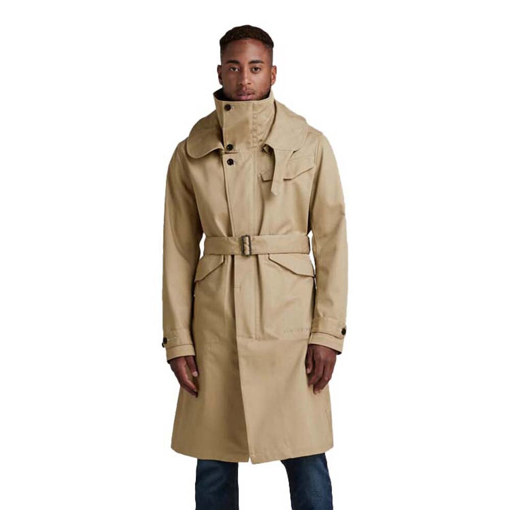 

Куртка G-Star Belted Trench, зеленый