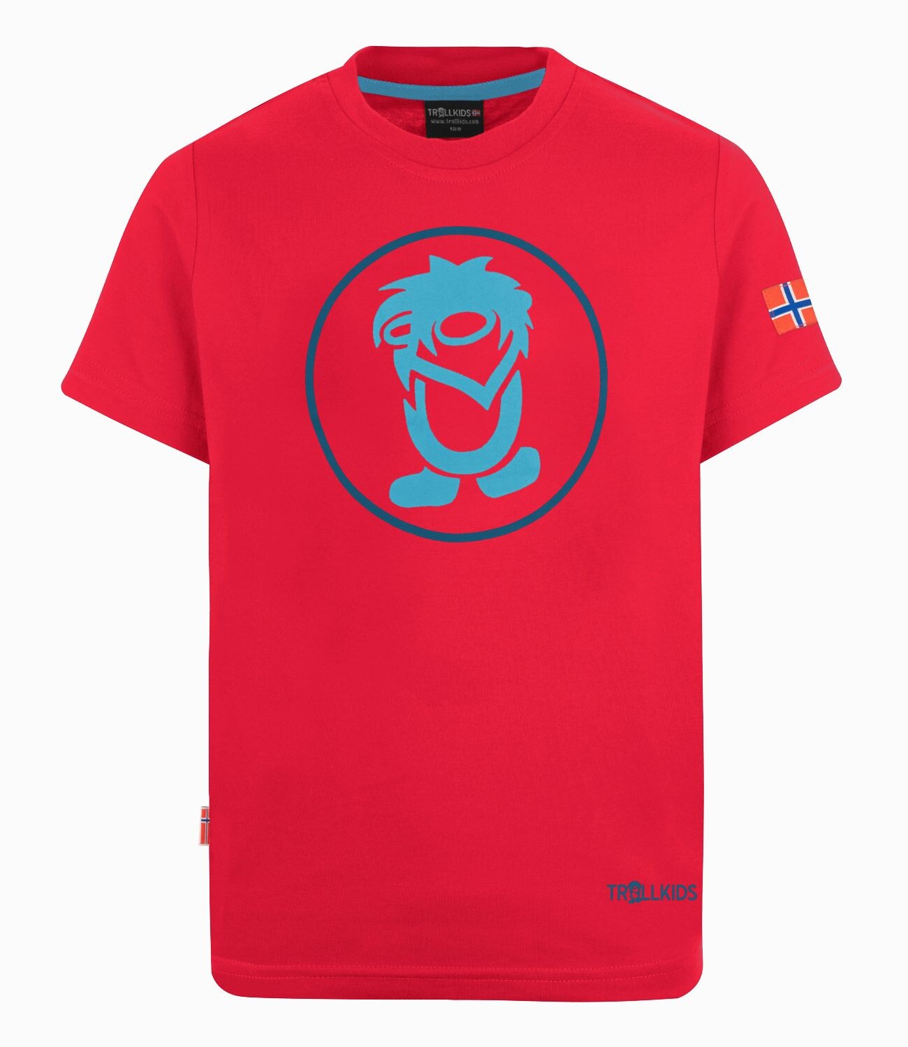 

Толстовка Trollkids T Shirt Troll T, цвет Rot/Delphinblau