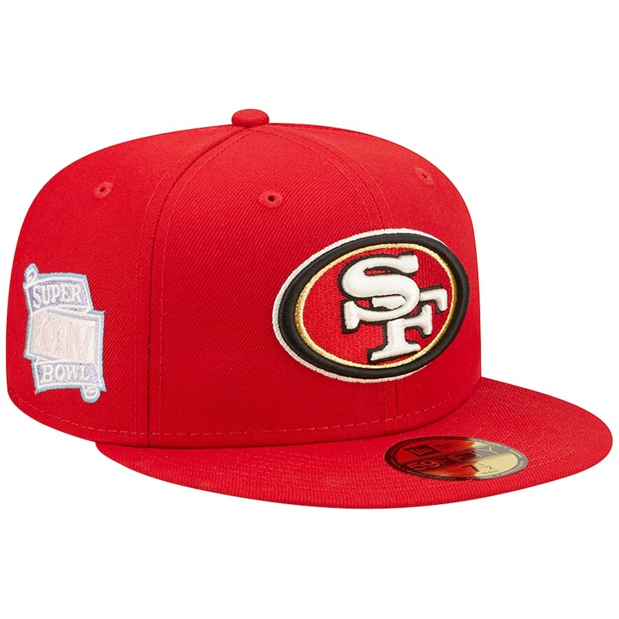 

Бейсболка New Era San Francisco 49Ers, алый