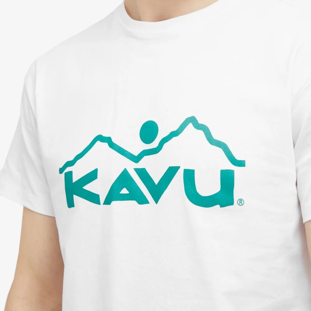 Kavu Футболка с логотипом Vintage, белый