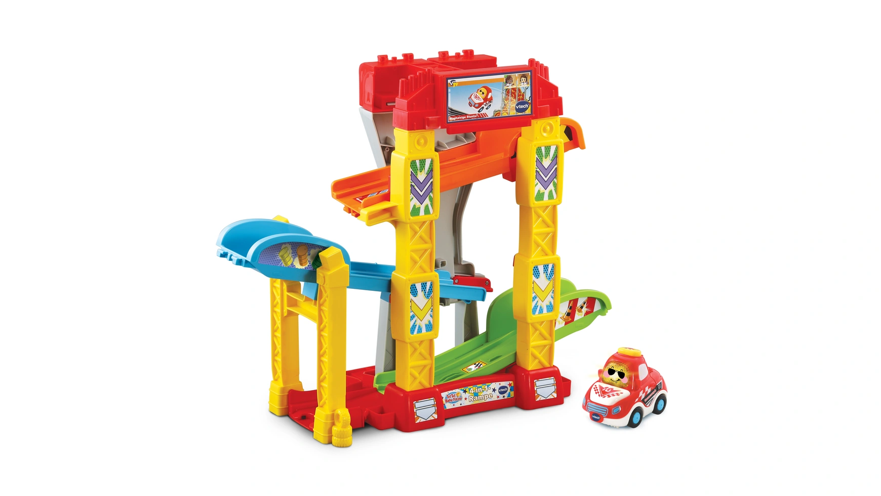VTech Tut Tut Baby Speedster детский игровой набор с рампой 4-в-1 club saigon 4 турбо спуск с 2 2 метра