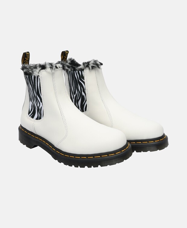 

Ботинки челси Dr. Martens, белый