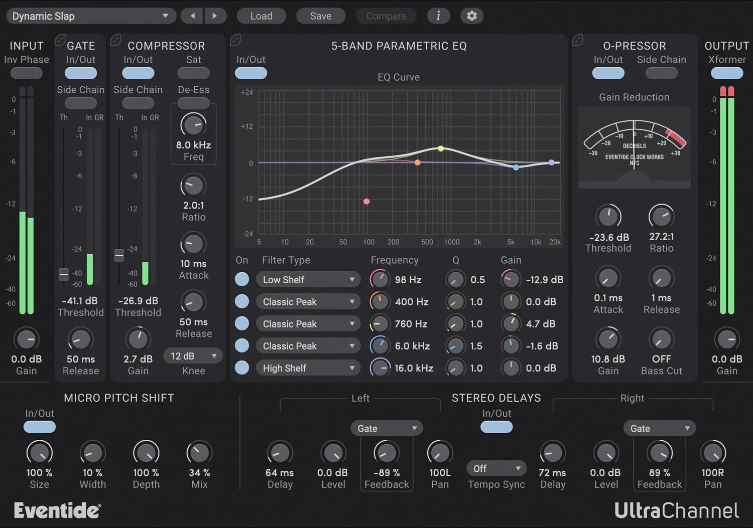

Плагин Eventide UltraChannel Ultimate Channel Strip