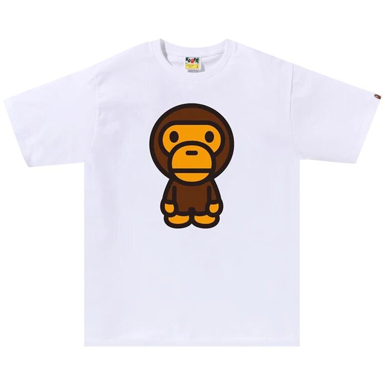 

Футболка BAPE Big Baby Milo 'White', белый