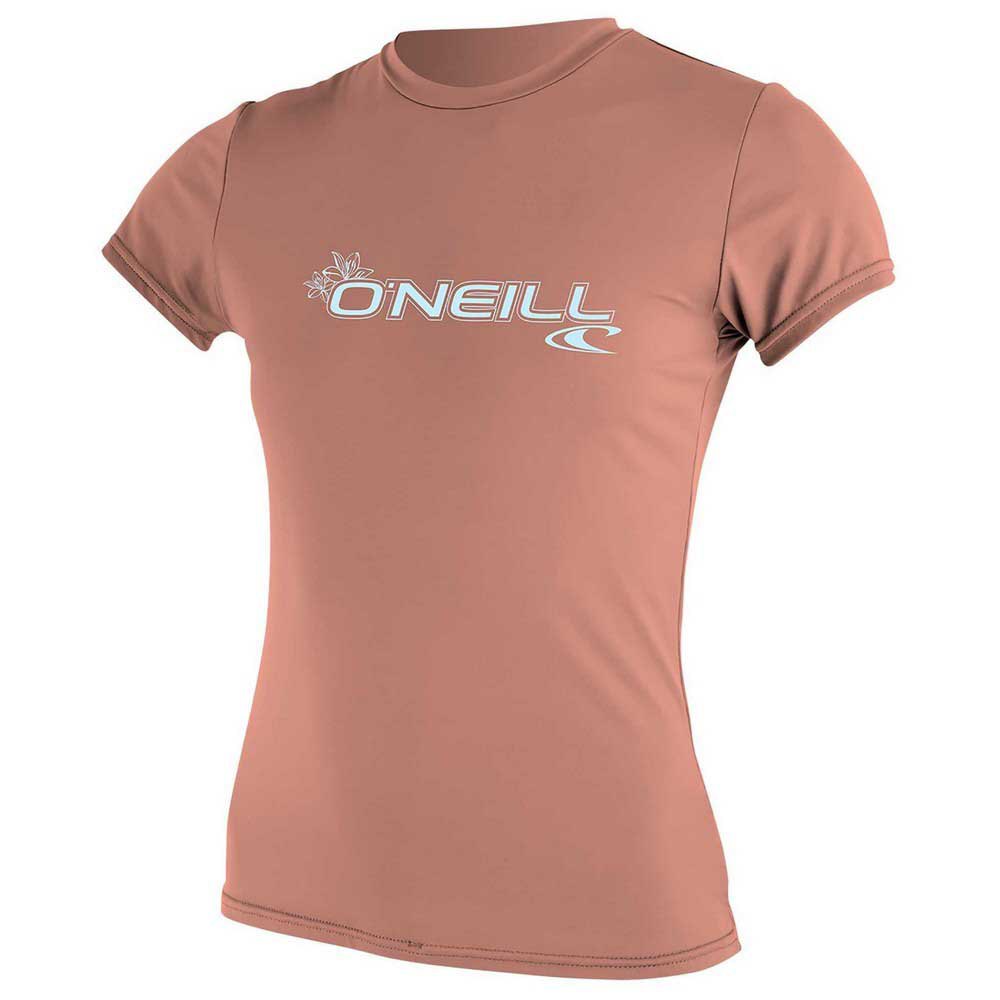 Рашгард O´neill Wetsuits Basic Skins Sun Short Sleeve, коричневый рубашка o´neill wetsuits toddler o´zone s s sun розовый