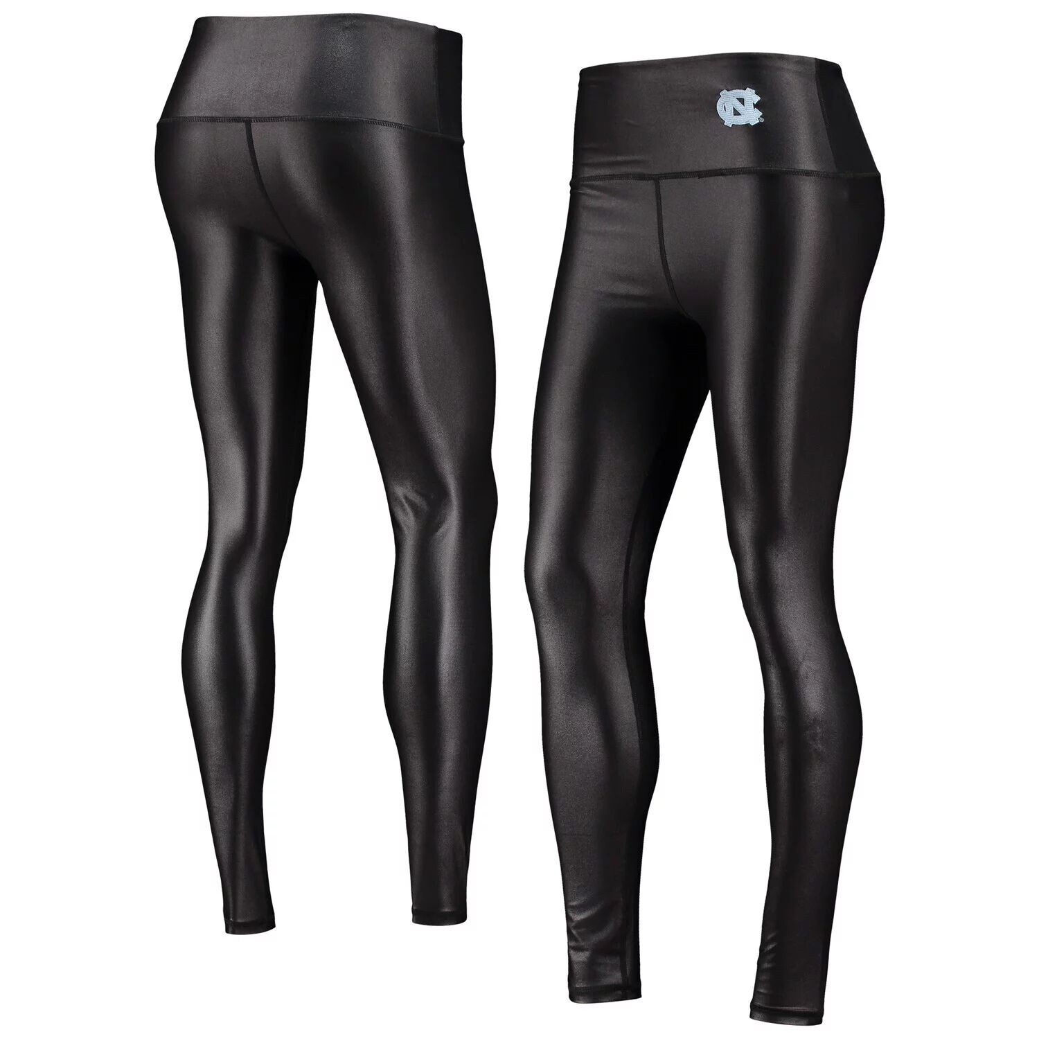 

Женские леггинсы ZooZatz Black North Carolina Tar Heels Shine Liquid