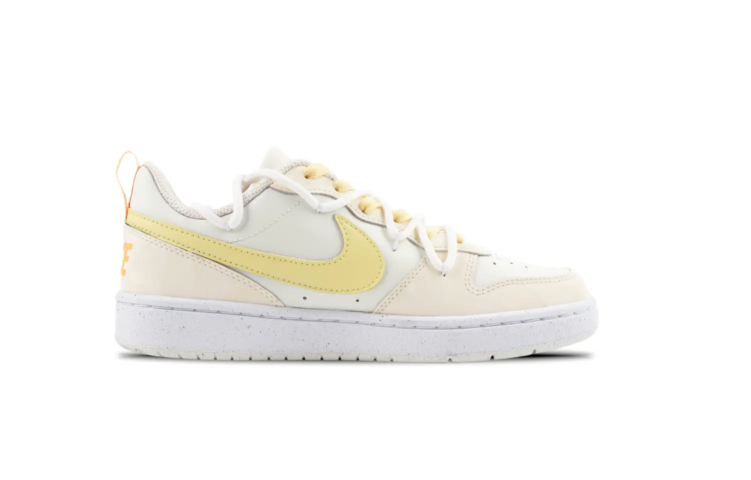 

Кроссовки Nike Court Borough Skateboarding Shoes Women's Low-top White/Yellow, белый/желтый