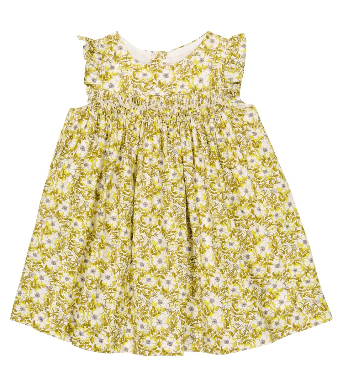 

Хлопковое платье с принтом babyclothibis Bonpoint, мультиколор