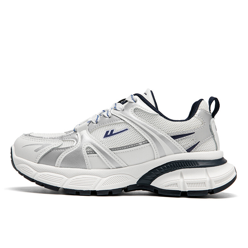 

Кроссовки WARRIOR Chunky Sneakers Women's Low-top Beige/Silver, синий