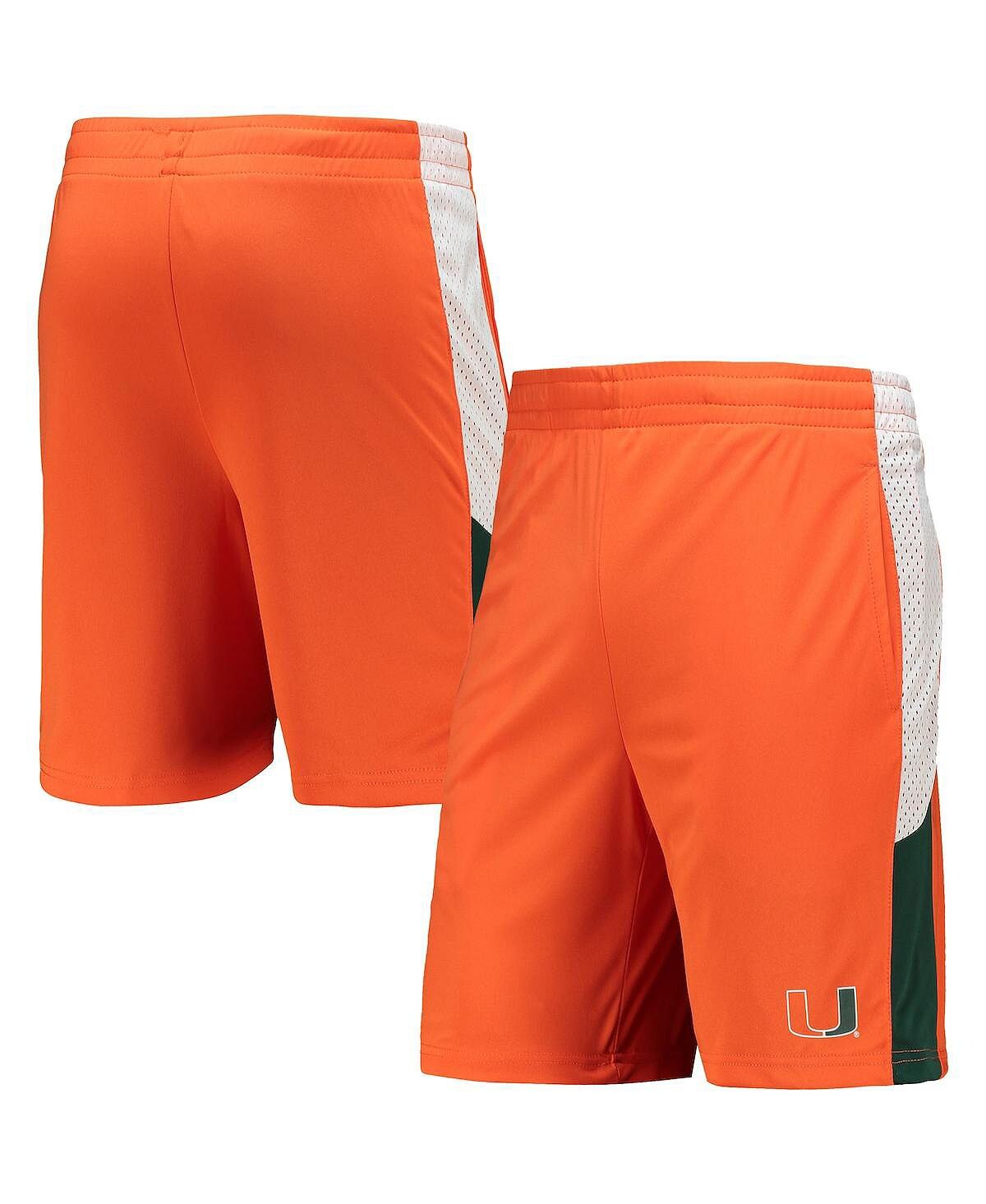 

Мужские оранжевые шорты Miami Hurricanes Very Thorough Colosseum