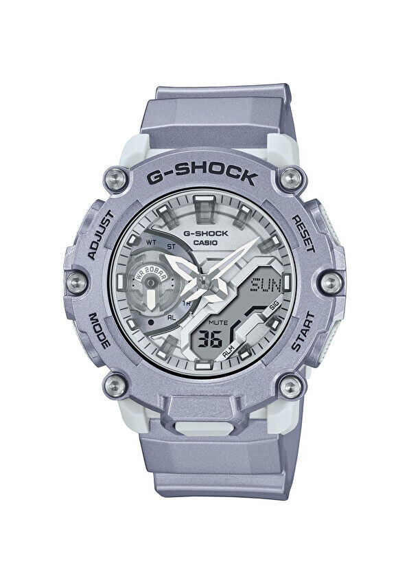 

Часы мужские наручные Ga-2200Ff-8Adr пластиковые серые Casio, мультиколор