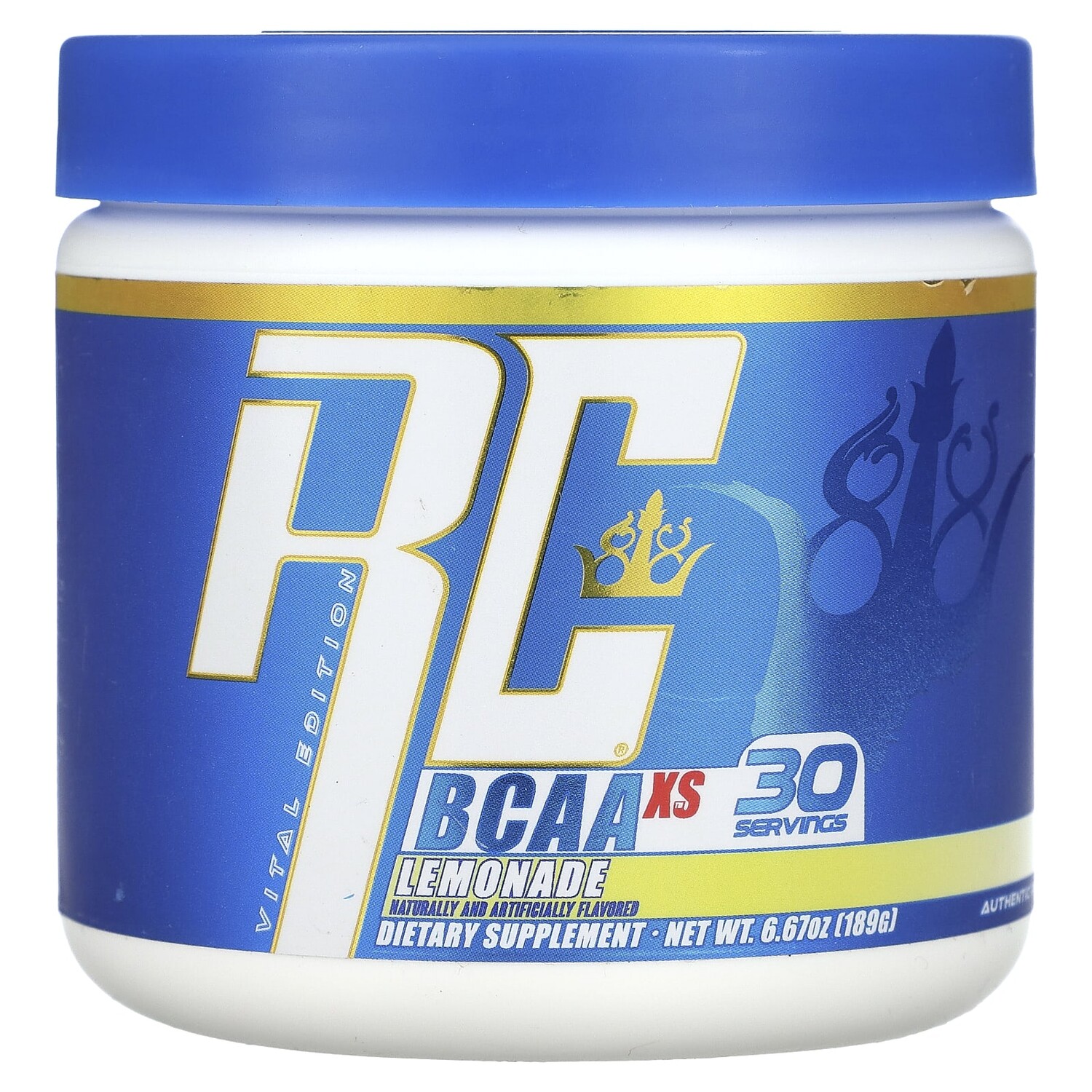 

Vital Series, BCAA XS, со вкусом лимонада, 189 г (6,67 унции), Ronnie Coleman