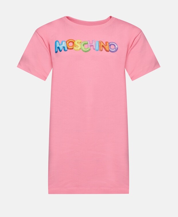 

Трикотажное платье Moschino, розовый