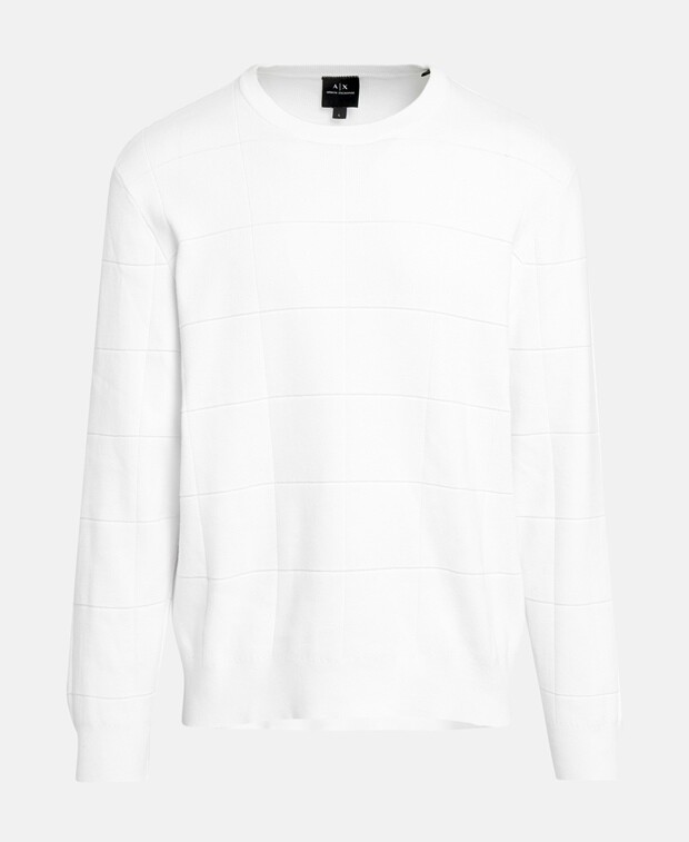 

Джемпер с длинными рукавами Armani Exchange, белый