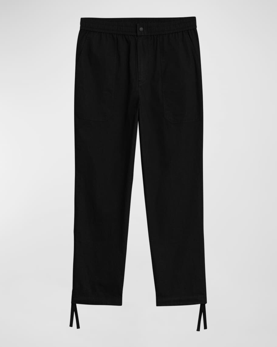 

Мужские хлопковые брюки из рипстопа Oscar Paperweight Rag & Bone, Черный