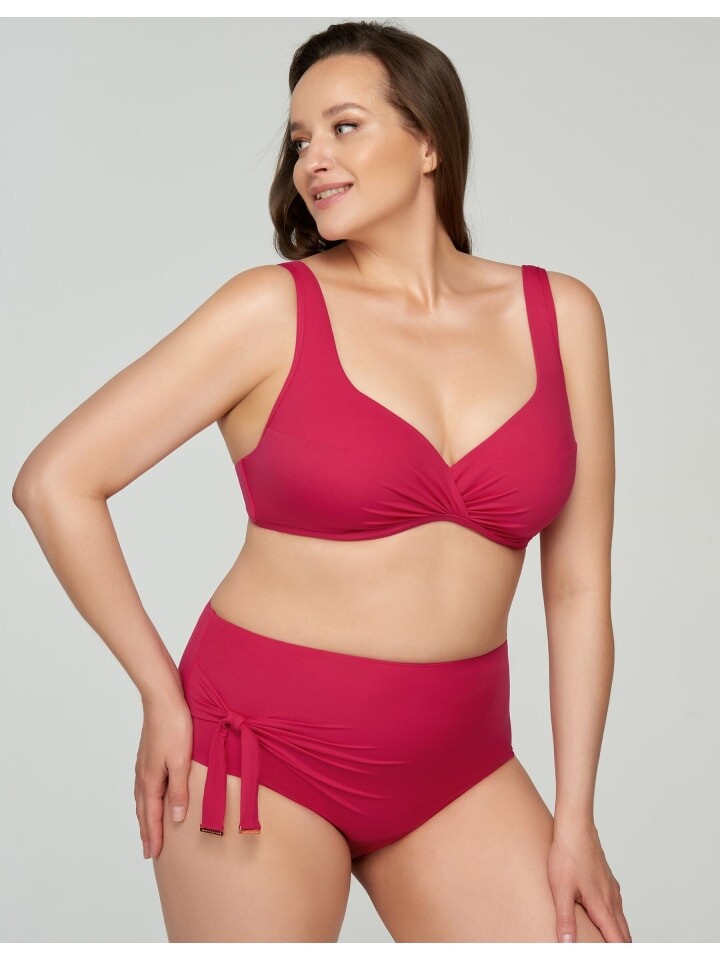 

Верх бикини Marc and Andre top Solid Line, розовый