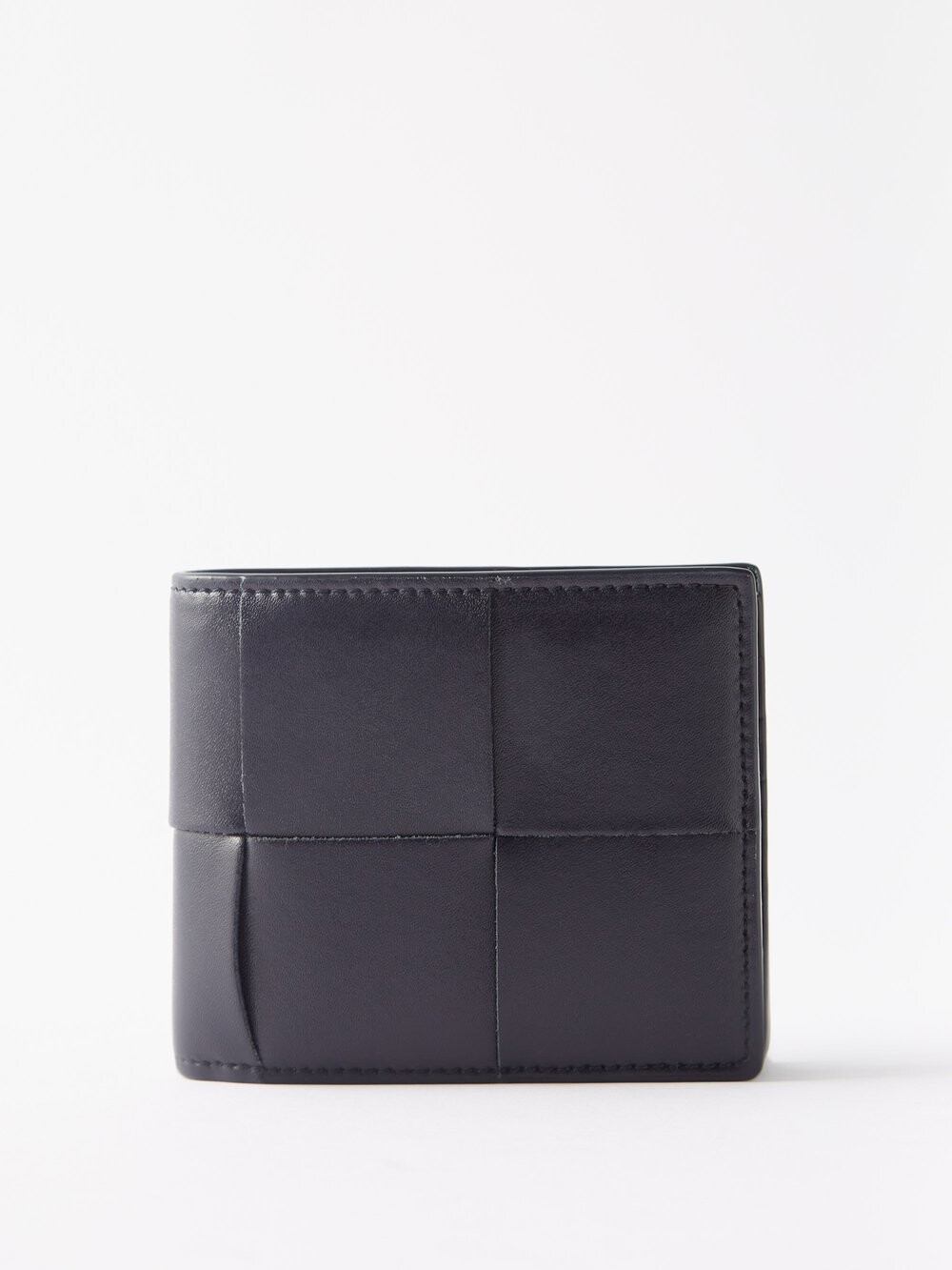 

Складной кошелек urban cassette из кожи intrecciato Bottega Veneta, серый