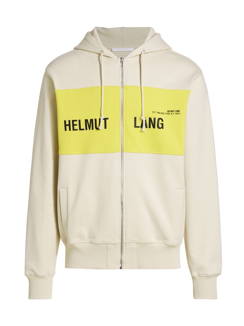 

Толстовка Blocked с молнией во всю длину Helmut Lang