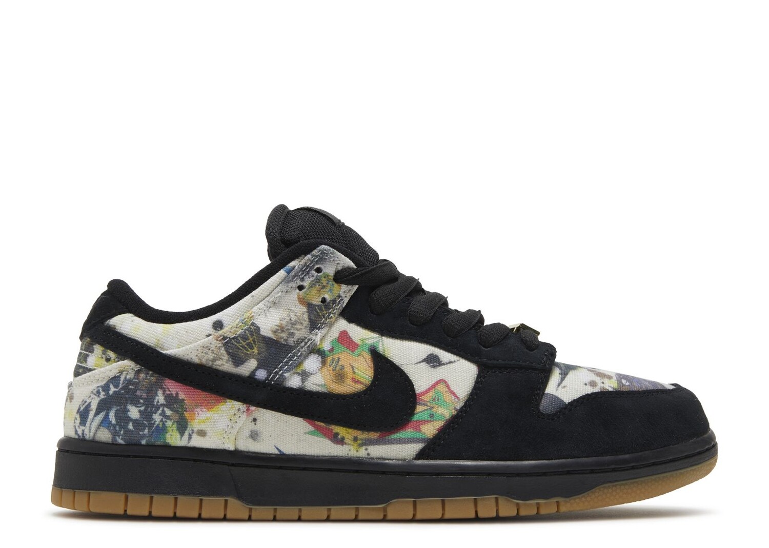 

Кроссовки Nike Supreme X Dunk Low Sb 'Rammellzee', черный