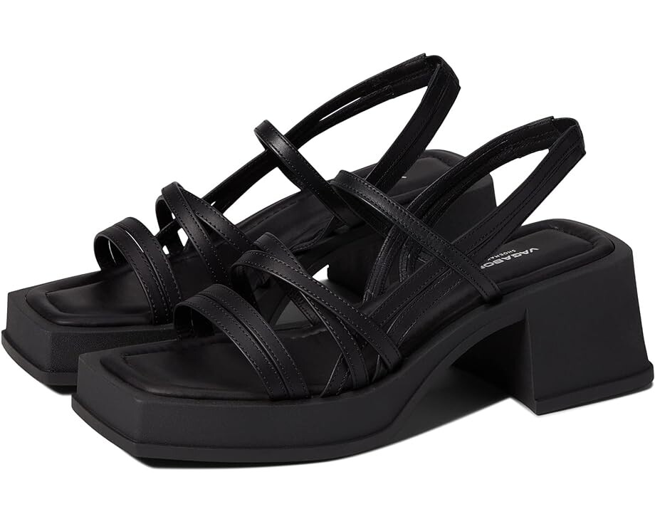 

Туфли Vagabond Shoemakers Hennie Leather Strappy Sandal, черный
