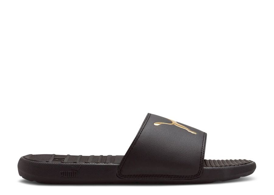 

Кроссовки Puma Cool Cat Sport Slide, цвет Black Team Gold