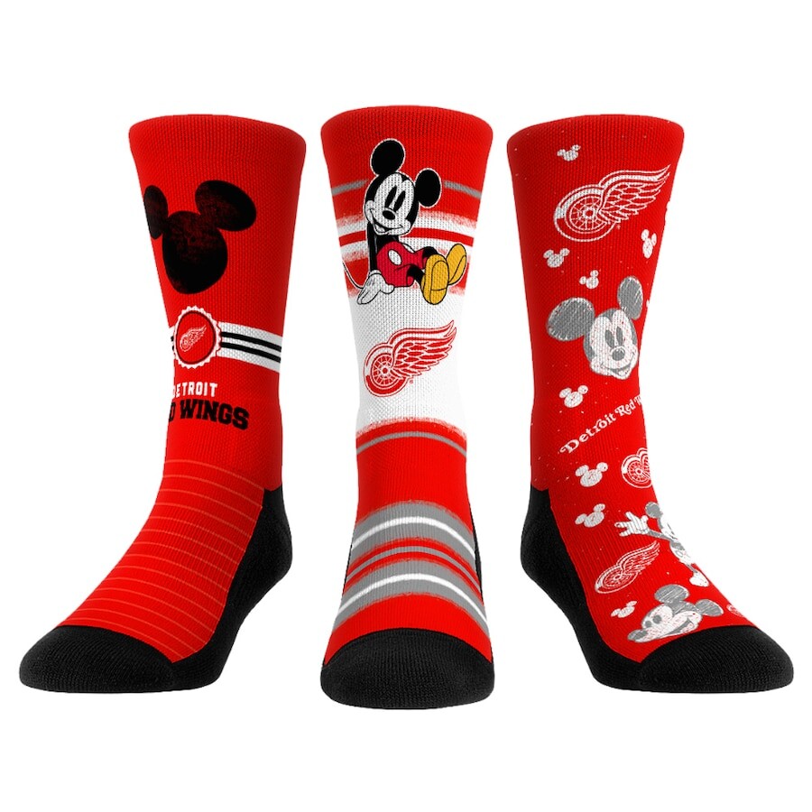 

Комплект носков Rock Em Socks Detroit Red Wings, красный