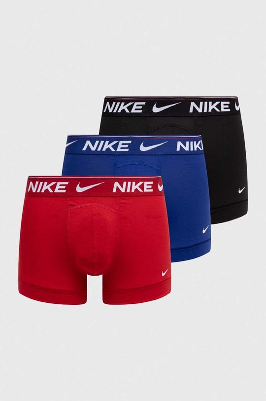 Комплект из трех боксеров Nike, красный