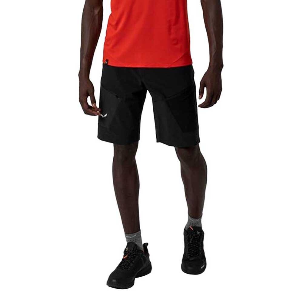 

Брюки Salewa Pedroc 3 DST Short Cargo, черный