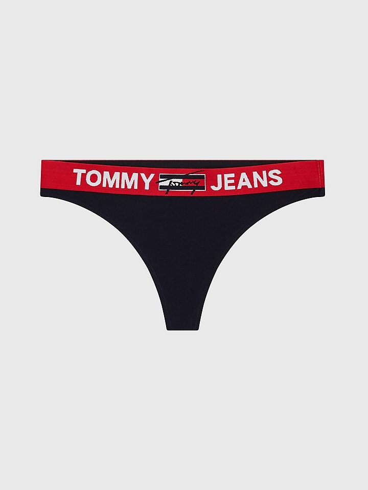 

Трусики-танга с фирменным логотипом Tommy Jeans