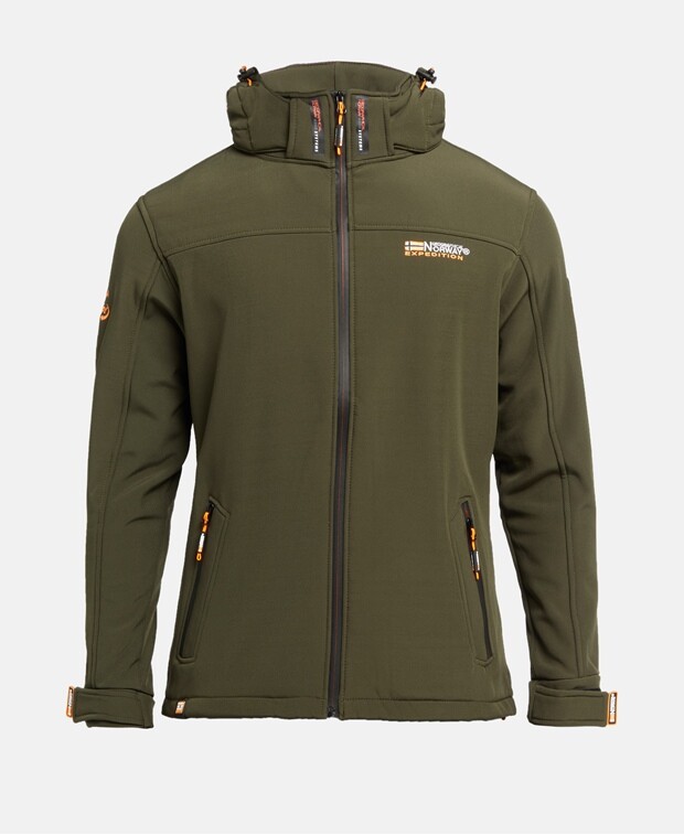 

Куртка из софтшелла Geographical Norway, хаки