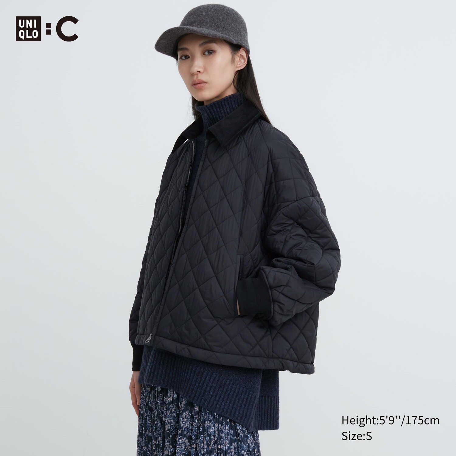 

Теплая блузка с подкладкой Uniqlo, черный