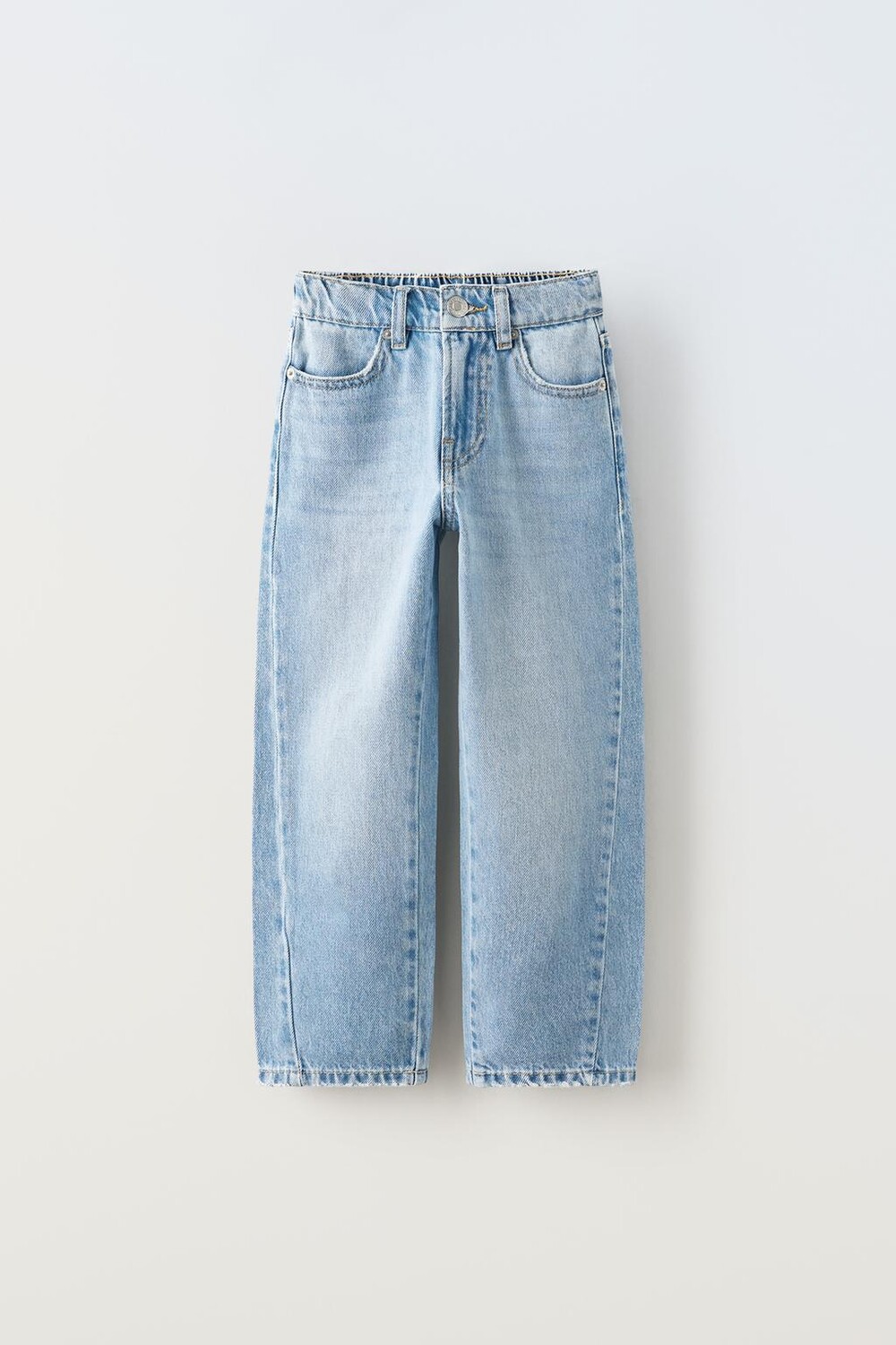 

Джинсы мешочного кроя ZARA, средне-синий