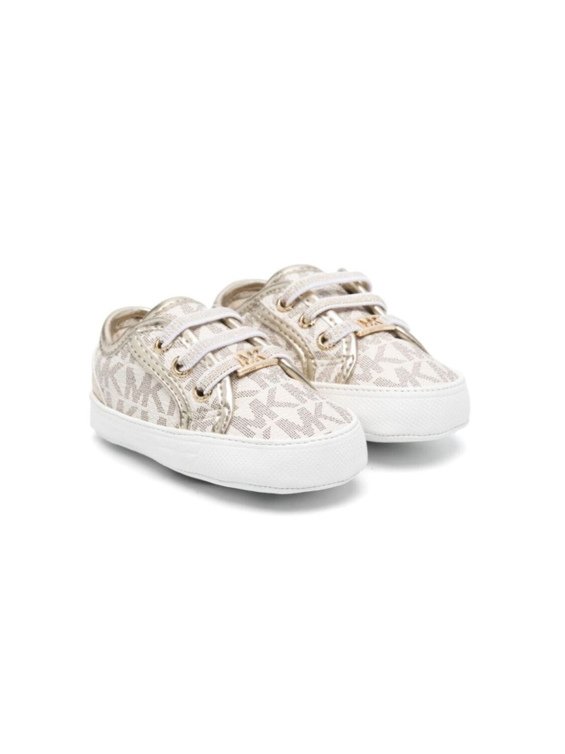 

Michael Kors Kids кроссовки с логотипом, нейтральный цвет