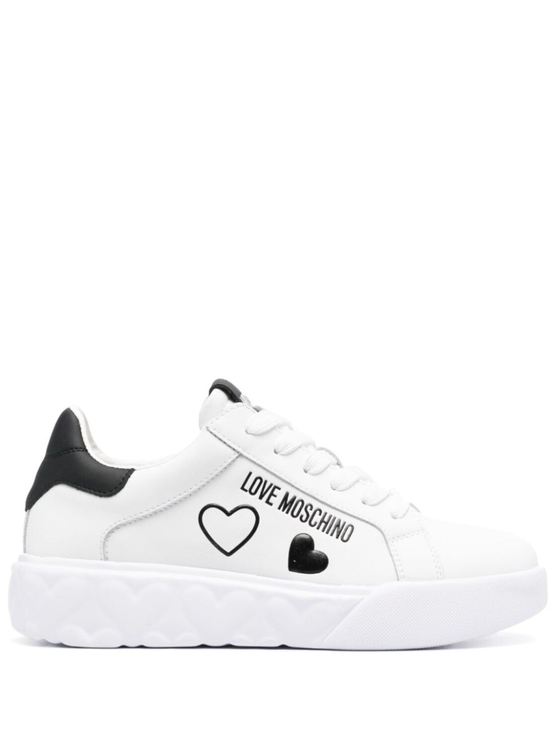 

Love Moschino кроссовки из искусственной кожи с логотипом, белый